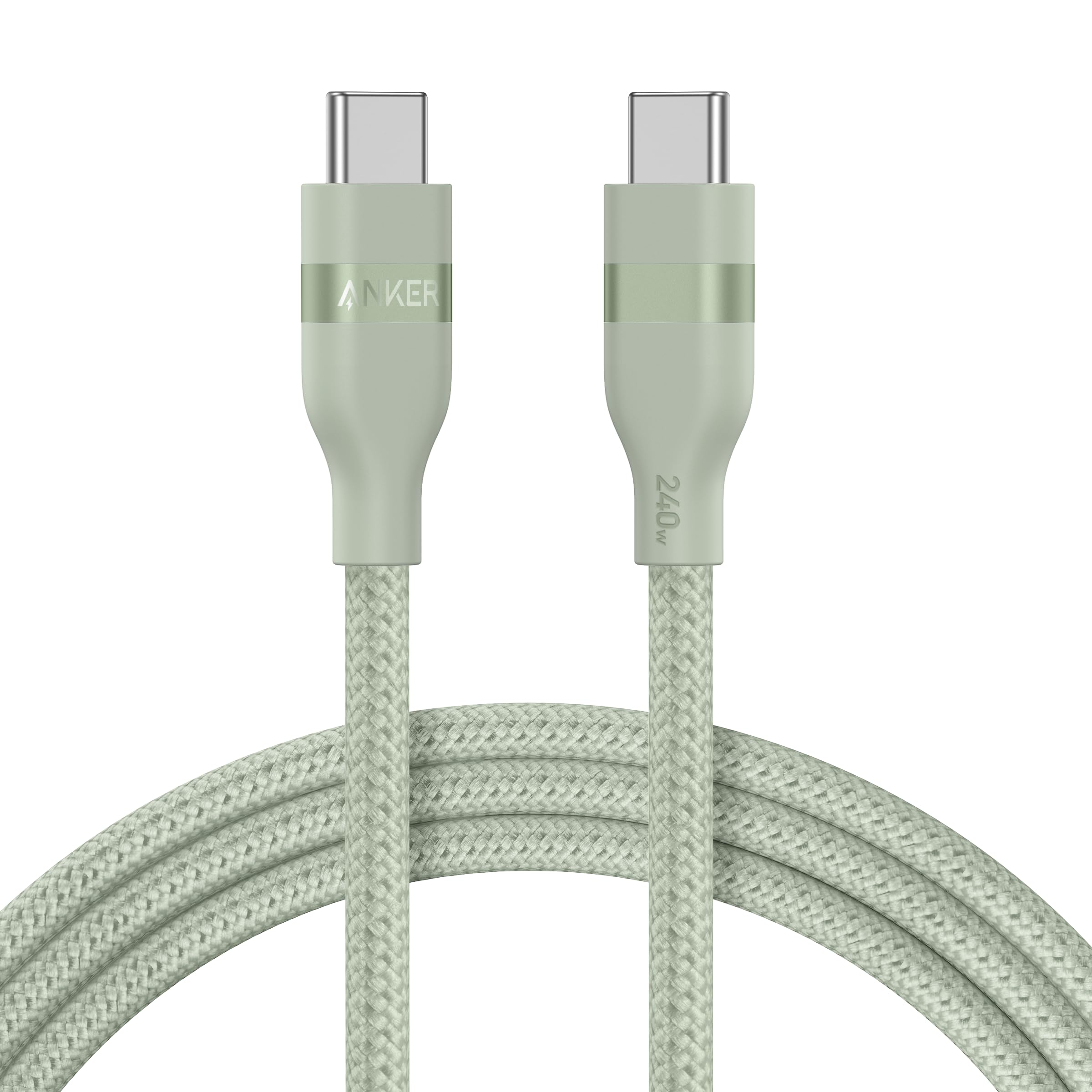 USB-C to USB-C Cable (3 ft / 6 ft, 240W, Upcycled-Braided)