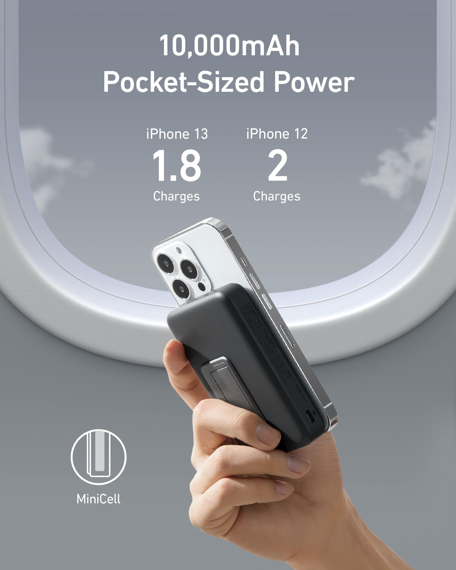 Anker pocket-sized power bank with 10,000mAh and MiniCell